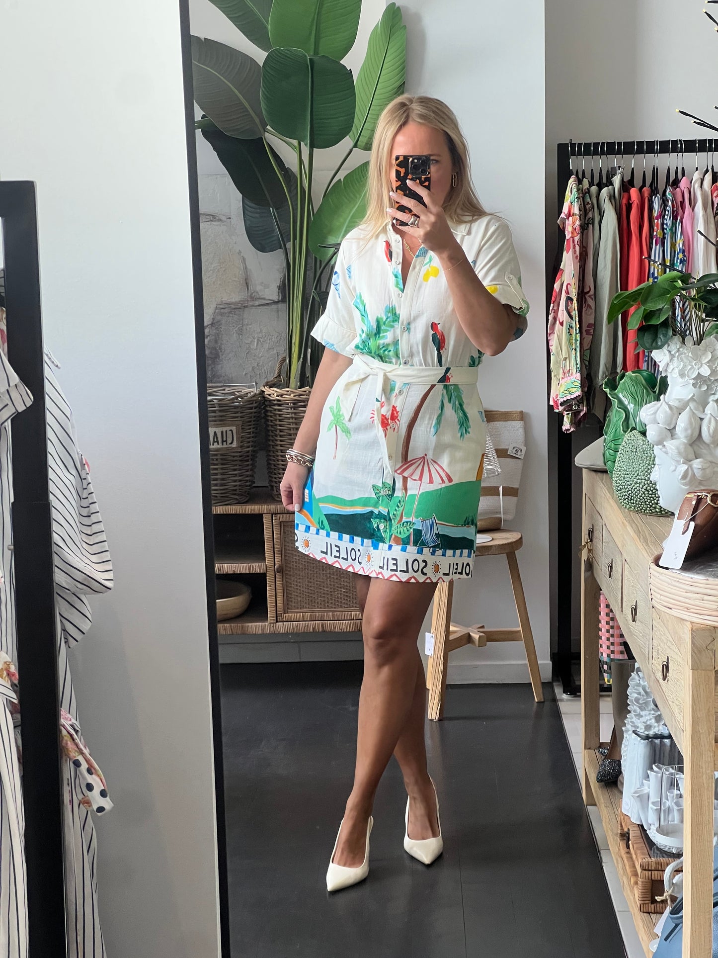 Soleil Shirt Dress