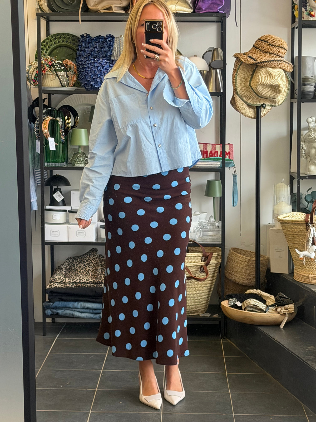 Polka Dot Skirt