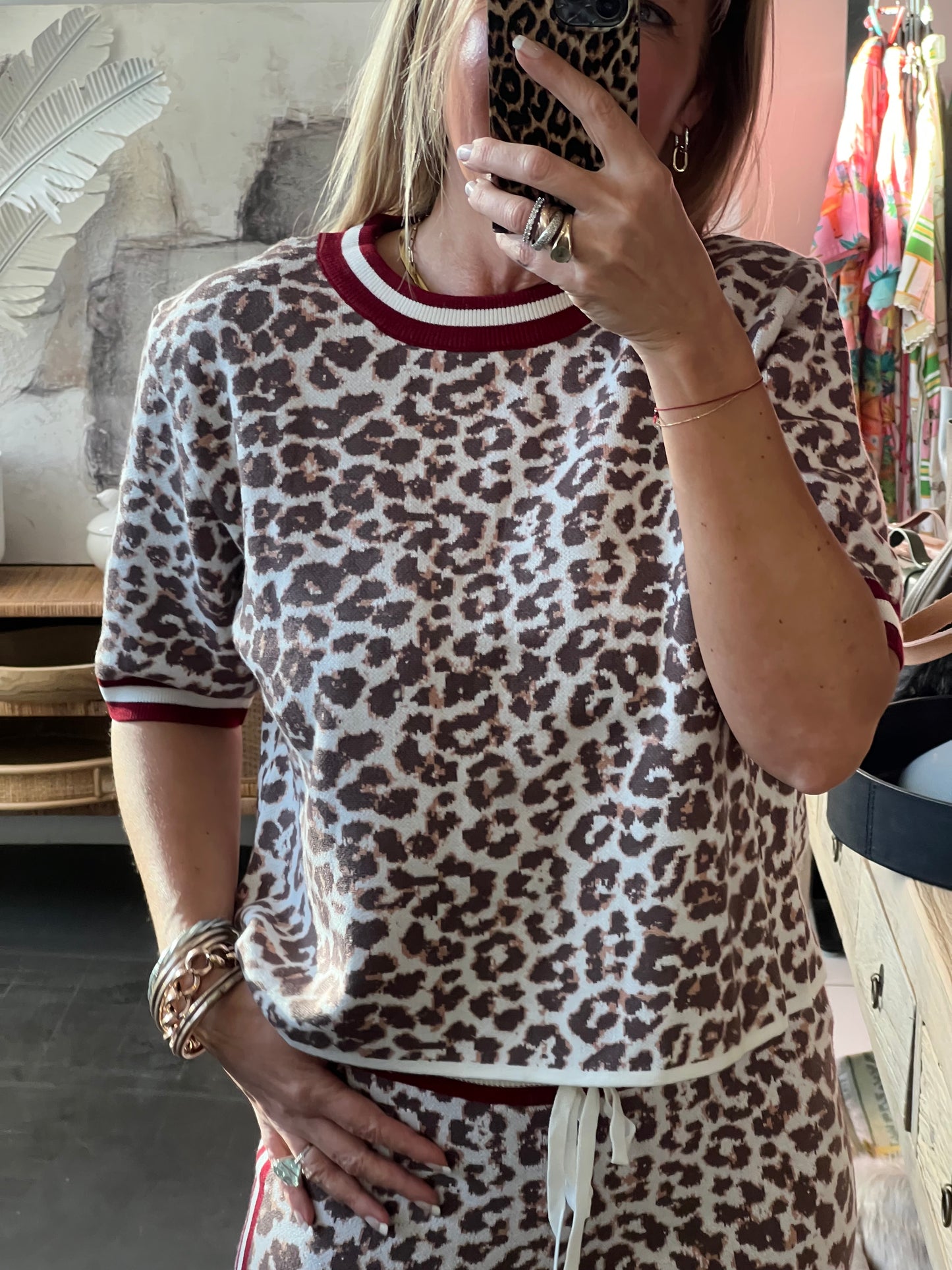 Luxe Leopard Knit Top