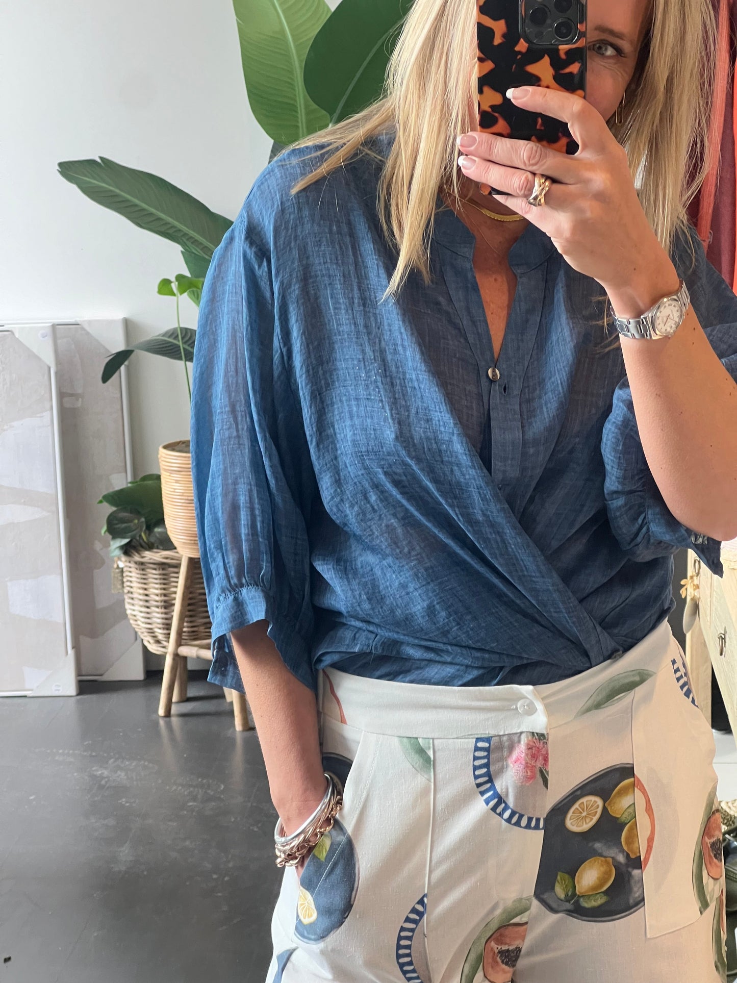Linen Travel Shirt - choose your colour