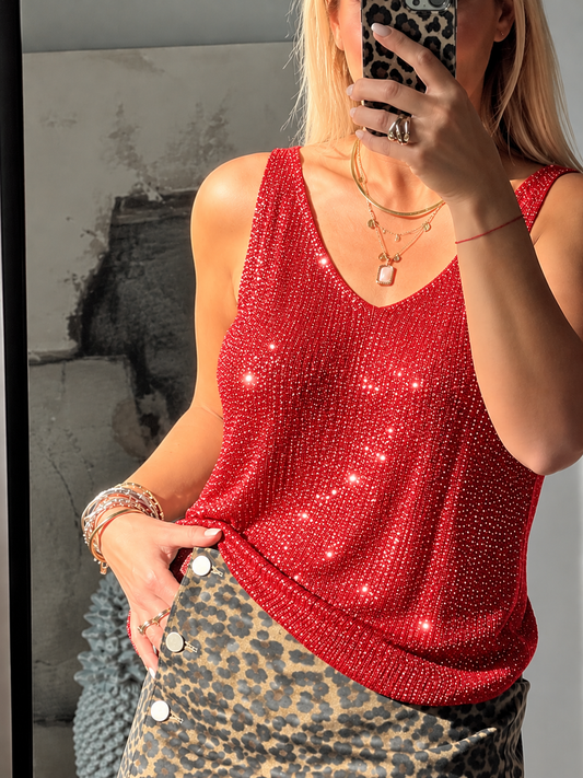 Twinkle Tank - red